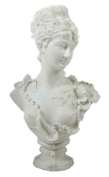 Bildhauer des 20. Jh. ''Damenbüste'' Marmor, vollplastische, ...