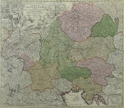 Homann, Johann Baptist Oberkammlach 1664 - 1724 Nürnberg, deutscher ...