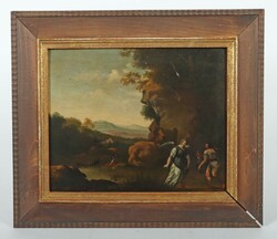 Maler des 17./18. Jh. ''Erzengel Raphael und Tobias'', Darstellung ...