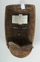 Richtermaske der Dan Elfenbeinküste (franz. Gebiet), Holz geschnitzt ...