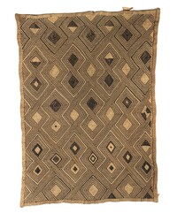 Kuba-Schoowa Afrika, 2. Drittel 20. Jh., DR Kongo, Raphiafasern, in ...