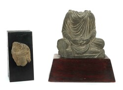 Torso und Kopf Gandhara, Pakistan, ca. 2.-5. Jh. n. Chr., Toros eines ...