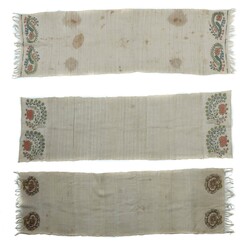 Drei Yaglik osmanisch, 19. Jh., 3 Servietten aus ...