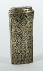 Nielliertes Etui Siam, Thailand, Ende 19. Jh., wohl zur Aufbewahrung ...