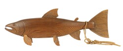 Gropengießer, Udo Bildschnitzer des 20./21 Jh. ''Lachs'', Holz ...