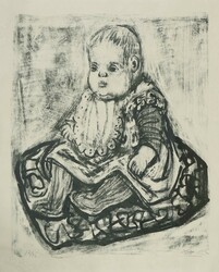 Dix, Otto 1891 - 1969, deutscher Maler und Grafiker. ''Kind auf ...