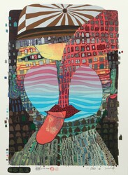 Hundertwasser, Friedensreich Wien 1928 - 2000 vor Brisbane. ''The ...