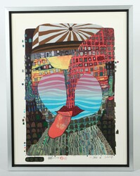 Hundertwasser, Friedensreich Wien 1928 - 2000 vor Brisbane. ''The ...