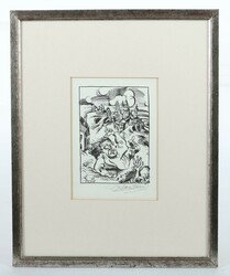 Meidner, Ludwig Bernstadt 1884 - 1966 Darmstadt, deutscher Maler und ...