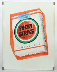 Rüb, Werner deutscher Maler des 20. Jh. ''Fucky Strike. It's ...