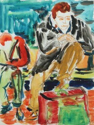 Schopf, Gustav Georg Gerlingen 1899 - 1986 Stuttgart, war ein ...