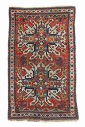 Chelaberd Adler-Kazak Kaukasus, Karabagh-Gebiet, um 1900, Wolle auf ...