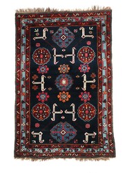 Kaukasischer Teppich 1. Drittel 20. Jh., Wolle auf Wolle, das ...