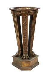 Dreifuß-Becken im klassizistischen Stil 19. Jh., ...