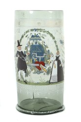 Großer Hochzeitshumpen Datiert 1617, deutsch, 19. Jahrhundert. ...