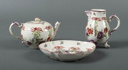 Drei Serviceteile Ludwigsburg, 18. Jahrhundert. Bestehend aus: einer ...