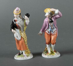 Maskierter Tänzer und Tänzerin mit Maske in der Hand Ludwigsburg, ...