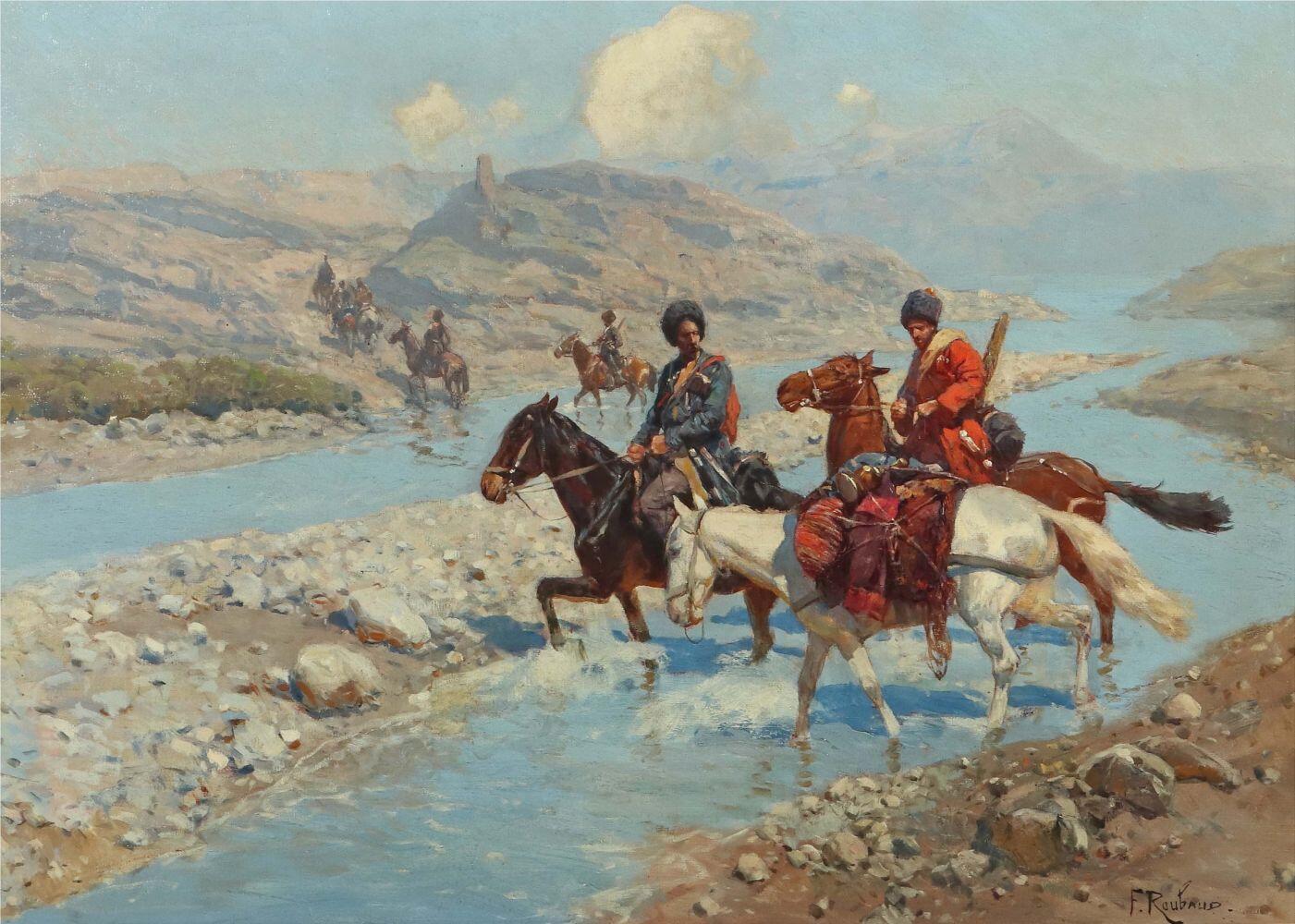 Roubaud, Franz Odessa 1856 - 1928 München, russischer Maler. ...