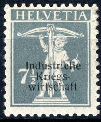 5660: Switzerland Official Stamp for War Economy