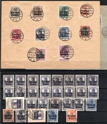 7017: Sammlungen und Posten Besetzung I. WK - Lot