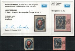 375: Deutsche Besetzung I. WK Dorpat