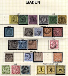 Sehr feine Slg. von 25 Werten, u.a. 2-15, nur Pracht/Kab., Mi.1200.-