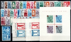 Kpl. postfrisch-Slg. auf Steckkt., Kab., Mi.855.-Automatically ...