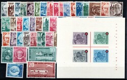 Kpl. postfrisch-Slg. auf Steckkt., Kab., Mi.490.-Automatically ...