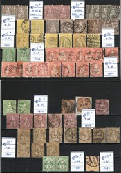 Klass. Dubl.Lot ab Sitzd. Helvetia bis etwa 1900, u.a. 28(10) etc., ...