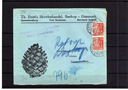 ABP Kopenhagen, Geschäftsbrief nach Kanada mit vorders. L2 ...