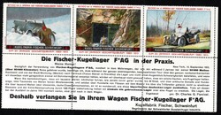 Kugellager-Fischer AG Schweinfurt, 22 verschd. postfrisch-Vignetten ...