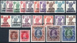 Und 102-18 sowie 46-47 postfrisch, Kab. (Katalogwert: 320 ...