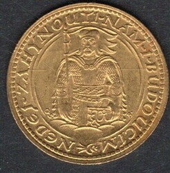 Tschechien, 1 Dukat Gold 1926 St.Wenzel/Wappen (VZ-ST)