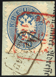 4745070: Österreich Ausgabe 1863/64