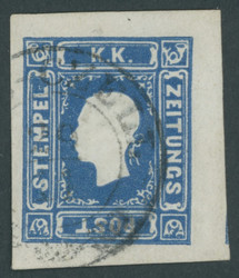 4745057: Österreich Zeitungsmarke 1858/59