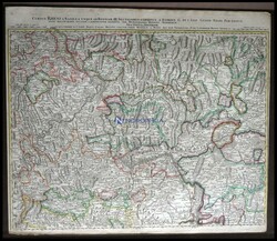 Rheinverlauf (Unterrheingegend) bei Köln und der Moselgegend, ...