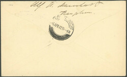 "AUS-Mannschaftslager", 27.3.1917, violetter Ovalstempel "COMMANDANT" ...