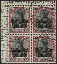 370: German Occupation World War I Postal Area Uppper East