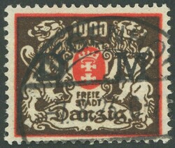 340: Danzig - Official stamps