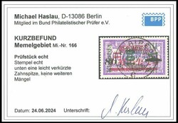 1923, 500 M. auf 80 M. dunkelgrauviolett/Kobalt, eine leicht ...