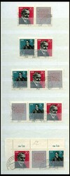 gestempelte Sammlung Zusammendrucke DDR von 1959-90 auf ...