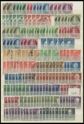 reichhaltige gestempelte Dublettenpartie Berlin von 1948-56 mit ...