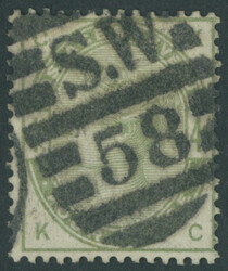 2865100: Great Britain 1840 1d black