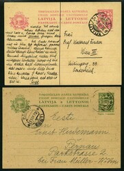 4145: Lettonia - Postal stationery