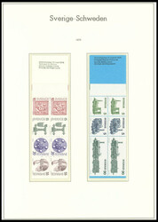 1973-83, postfrische, wohl komplette Teilsammlung im Leuchtturm Album ...