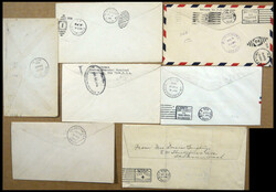 1928-1939, Partie von 22 verschiedenen Erstflugbelegen, meist ...