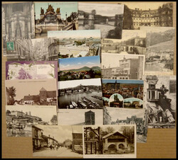 Partie von 33 verschiedenen AnsichtskartenAutomatically generated ...