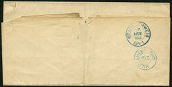 25.11.1862, 1 Sgr. schwarz auf lebhaftgraugelb mit Nummernstempel "6" ...