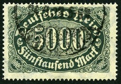 1100100: German Empire, 1918/23 inflation issues