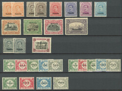 ungebrauchte Partie Belgische Militärpost im Rheinland und Eupen und ...